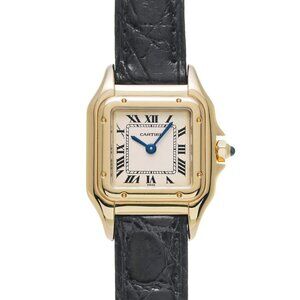 CARTIER White/Blanc Ladies Watches quartz Used Ginzo
